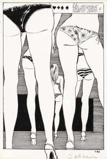 Manara Milo - "Genius - Il morso della lupa", 1969 | Urania Casa d’Aste