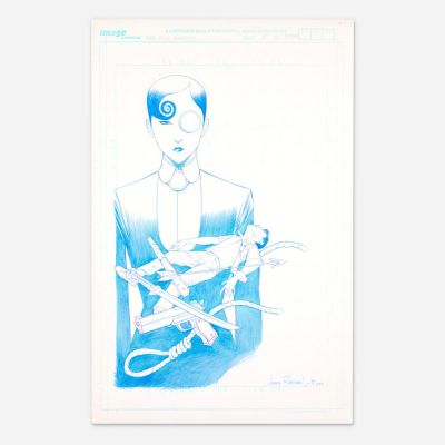 Lot 356 - Jimmie Robinson, Five Weapons #5 Cover Original Art (Image Comics, 2013) | Landry Pop Auctions