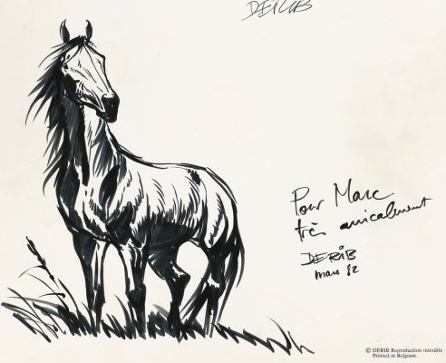 Derib | Portfolio "Derib" n°HC XXXII, signé (Ed. Libro… | AZ auction