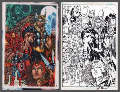 Marvel Universe: 2001 Millennial Visions # 1 (Marvel, 2002) by Chris Batista and Eric Cannon