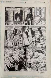 Val Semeiks (DC COMICS) The Demon #3, page 2, 1990… | Maison Good