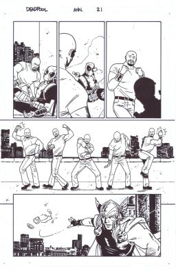 Doc Shaner | DEADPOOL ANNUAL 2013 PAGE 21 | Doc Shaner