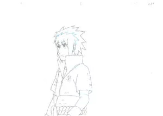 Kishimoto Masashi - Naruto | Doga (douga) – Sasuke Uchiwa – Naruto Shippuden – 1076 | La Galerie de la Bande Dessinée