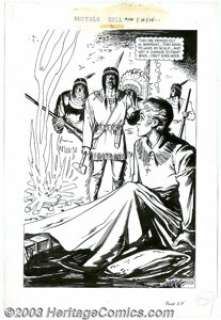 Maurice Del Bourgo - Original Art for Classics Illustrated #106, pages 8 and 15 (Gilberton, 1953). Two pages, - | Heritage