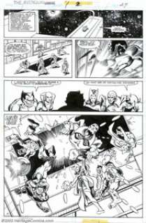 Jim Starlin and Joe Rubinstein - Original Art for Avengers Annual #7, page 27 (Marvel, 1977). The gang’s all here - | Heritage