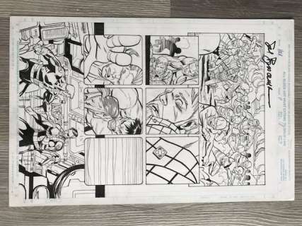 Original Art Page By Sal Buscema And Ron Garney | Marvel Comics  - Hulk #11  - Page 18  - Signed  - (2000) | Catawiki