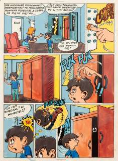 Szarlota Pawel (1947 - 2018) | Szarlota Pawel | "Przygody Jonki, Jonka i Kleksa", Poznajmy się, blaudruk i diapozytyw nr 2, 1980 | Desa Unicum