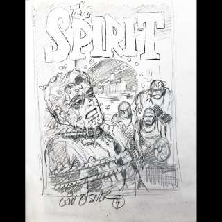 Spirit cover pre-lim by Will Eisner | Gallery 30 South