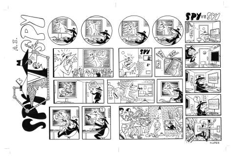 Peter Kuper | Spy vs Spy Final: "AI" | Peter Kuper