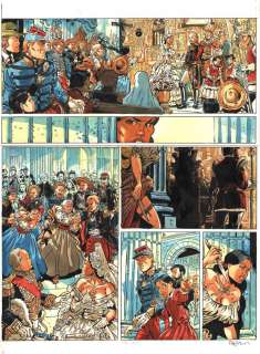 Planche originale 4 issue du tome 3 de la série SAUVAGE - La Youle - par Félix MEYNET