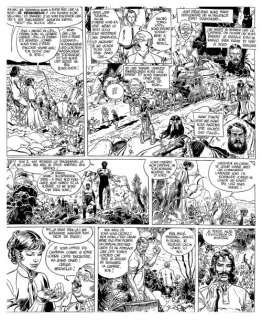 Giraud. Jean. (Né En 1938...) | GIRAUD. Jean. Â« Blueberry Â». Encre de Chine noire pour la planche&hell | Tessier Sarrou