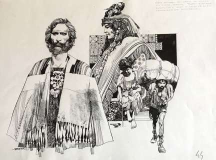 Toppi, Sergio | Original illustration | Catawiki