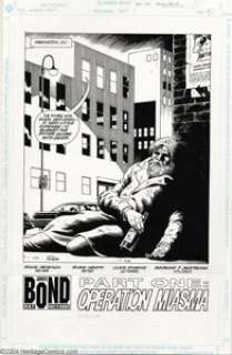 Russ Heath - Original Art for Dark Horse Comics #25, Group of 8 pages (Dark Horse Comics, 1994). "Part One: - | Heritage