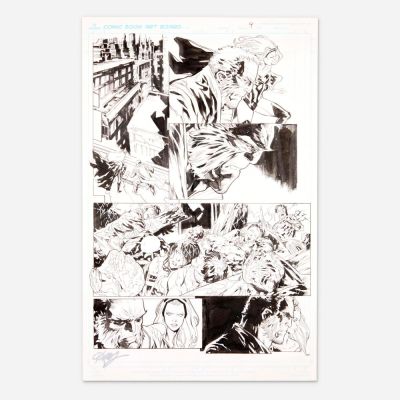Lot 395 - Ken Lashley, X-Men: Gold #7 Story Page 9 Original Art (Marvel Comics, 2017) | Landry Pop Auctions