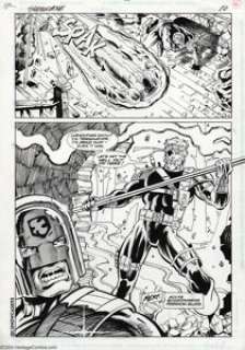 Gary Barker and Jose Marzan Jr. - Showcase ‘93 #6, page 10 Original Art (DC, 1993). Deathstroke teams with former -
