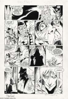 P. Craig Russell and Michael T. Gilbert - Elric #3, page 13 Original Art (Pacific Comics, 1983). Elric confronts - | Heritage