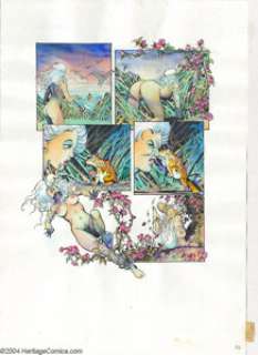 Arthur Suydam - Penthouse Comix #2, page 52, "Libby" Original Art (Penthouse, 1994). There are few - | Heritage