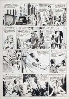 Mathelot, Christian (1923-2013) | Planche originale Mireille l’Orpheline du cirque (publié en 2014) - planche 48 - Format 31 x 22 cm -… | Stanley’s Auction