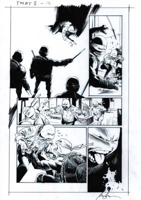 Rafael Albuquerque | Teenage Mutant Ninja Turtles #2 Page 15 | Essential Sequential