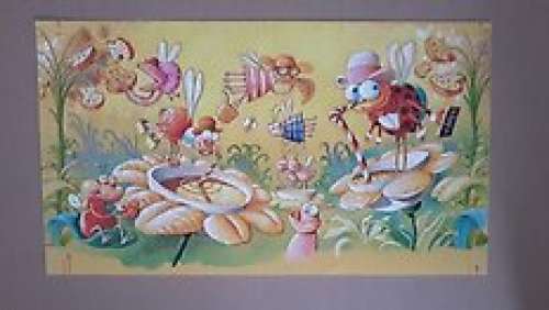 O’Groj | Dessin original en couleur | Catawiki