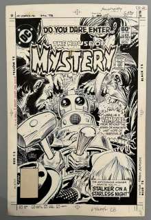1981 House of Mystery #298 Cover Art, Joe Kubert | Weiss Auctions
