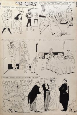 Don Flowers | Glamor Girls Sunday 12-01-19?? | ComicArt.dk