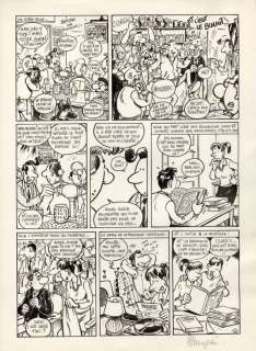 Margerin, Frank - Planche originale (p.46) - Lucien T3 - Lulu s’maque - (1987) | Catawiki