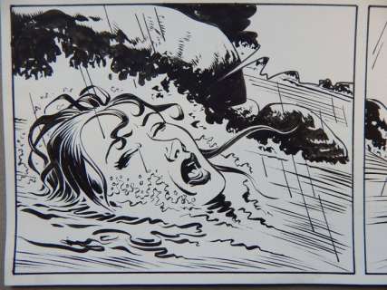 Oosterveer, Minck | Original strip (9-30)  - Nicky Saxx  - Teken  - (2005) | Catawiki