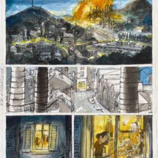 Vincent Bailly - Deux Planches originales 1a et 1b « Lorraine cœur d’acier »