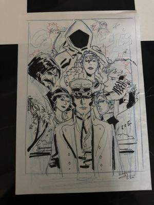 CORTO MALTESE PELLEJERO SUPERBE DESSIN ORIGINAL PROJET DE COUVERTURE | eBay Europe (Buy It Now)