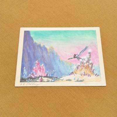 RICHARD HESCOX - Great Fantasy SF Artist - Signed Original Paintings - Lot of 4 | eBay US (Buy It Now)