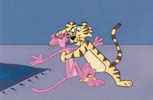 Panthère et gardien Réalisation : Friz Freleng et Hawley Pratt.&helli
