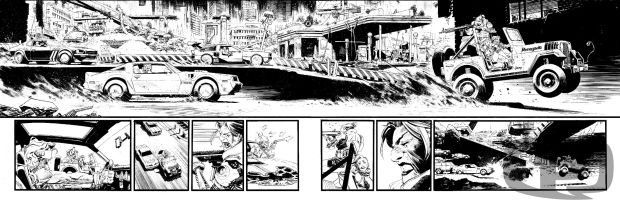 Sean Murphy | The Last Driver, Volume 3, Page 06-07 - Original Artwork by Sean Murphy | Pulp’s Art
