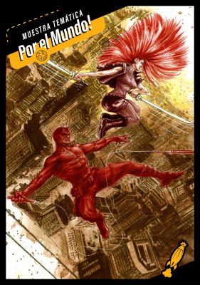 Daredevil and Mary Typhoid in Kuala Lumpur, Malaysia – COSCARELLI | NRisso Art