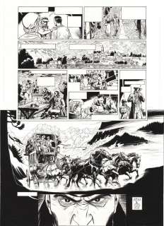 Sinisa BANOVIC - Planche originale 54 de Vidocq tome 3