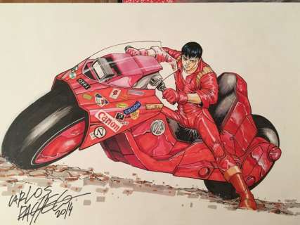 Pacheco, Carlos - Original drawing - Kaneda - Akira - (2014) | Catawiki