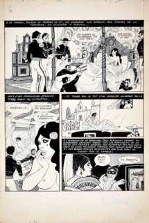 PICHARD, Georges (1920... - Lot 289 - Zorro tout nu. Page 271 Tout Paulette, planche parue...