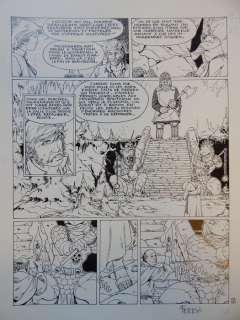 Ferry - Original page (p.27) - Ian Kaledine 9 - Het geheim van kasteel Flambard - (1989) | Catawiki