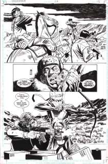 Robert Campanella, Rodolfo Damaggio - Green Arrow #112 P.15 - Connor & Eddie - 1996