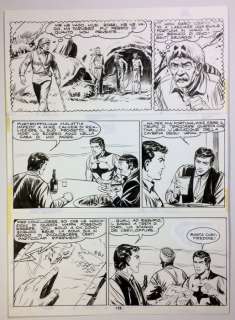 Ferri, Galieno - Original plate Zagor "Territorio indiano" (1967) | Catawiki