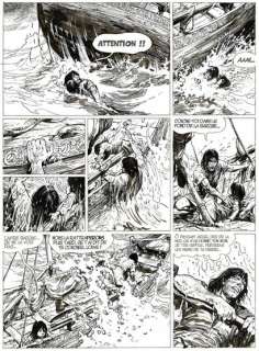 Rosinski | Thorgal, Arachnéa, planche originale Ã  l’encre de… | Septimus