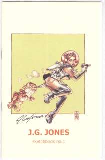 J.G. Jones | J.G. Jones Sketchbook Issue 1 | NSNart