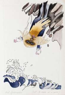 Zbigniew Rychlicki (1922 - 1989) | Zbigniew Rychlicki | "Dorota u Króla Gnomów", ilustracja, 1976 | Desa Unicum