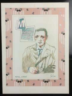 SeSar - original plate "Peter Lorre" | Catawiki