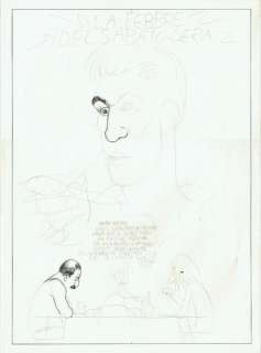 Pazienza, Andrea - sketch "La febbre del Sabato sera" - 1980s | Catawiki