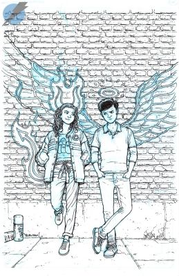 Chris Burnham | Hornsby And Halo Issue 2 Page Cover | Felix Comic Art