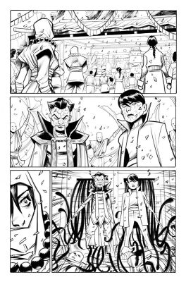 Juan Castro | Batgirl Issue 13 Page 16 | ComiConArt