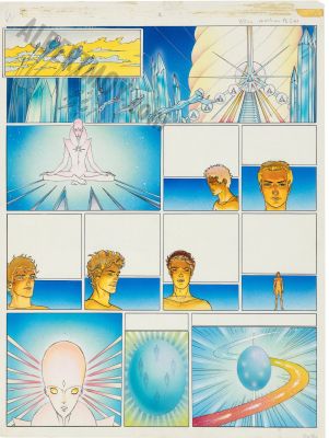 Jean Giraud Moebius | The Edena Cycle - the Gardens of Aedena Issue 1 Page 5 | Albert Moy