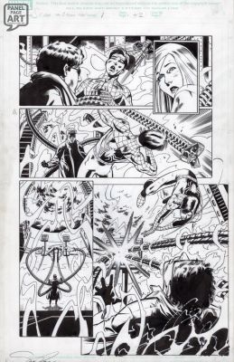 Pat Olliffe | Spider-Man 2 Movie Adaptation Page 42 | Panel Page Art