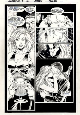 Paul Abrams Maria Beccari | Mantra Spear of Destiny - 1995 Ultraverse / Malibu Issue 2 Page 16 | Catskill Comics